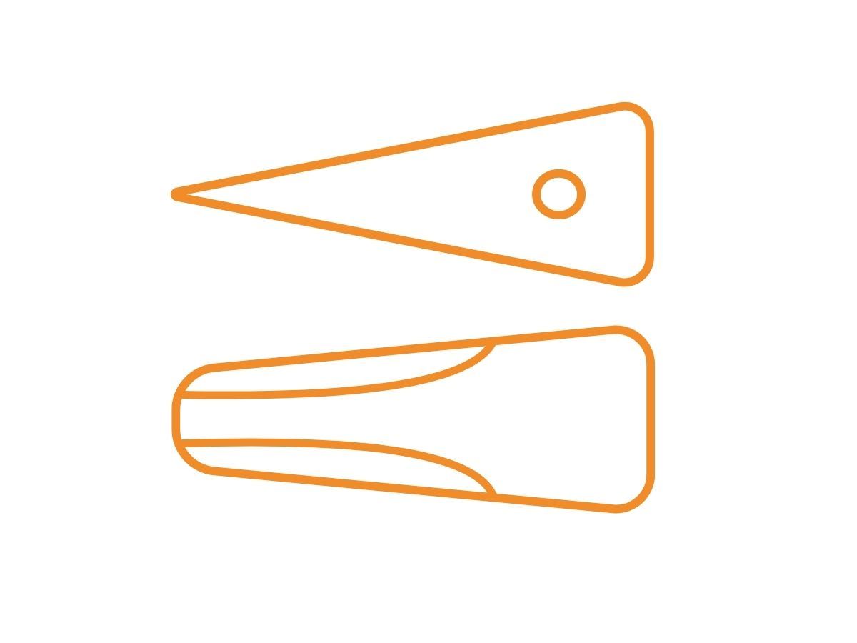 Коронки ковша экскаватора